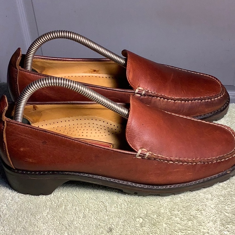 Cole Haan Country Brown Leather Loafers D11539 Size 8